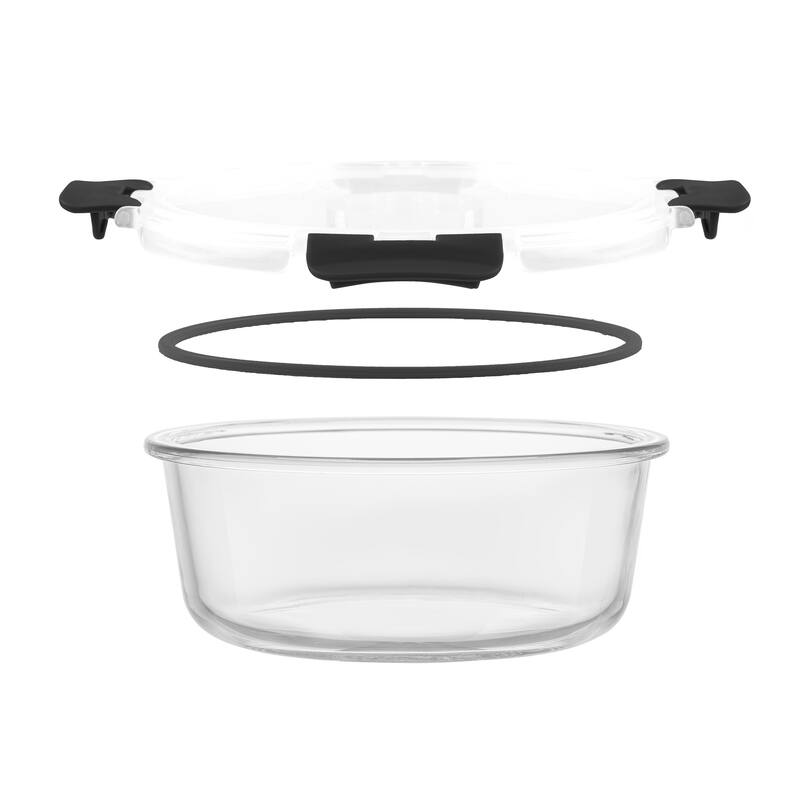 JoyFul 24 Piece Glass Food Storage Containers Set with Airtight Lids