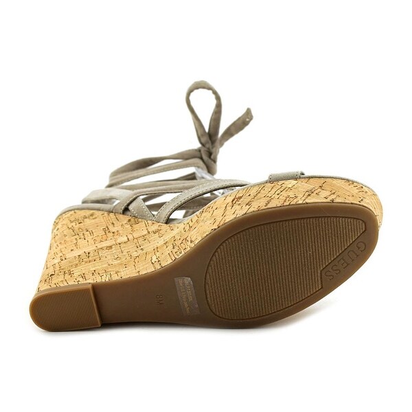 guess treacy wedge sandal