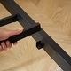 preview thumbnail 8 of 13, Durable Twin Bed Frame with Heavy Duty Metal Construction Noise Free And Functional