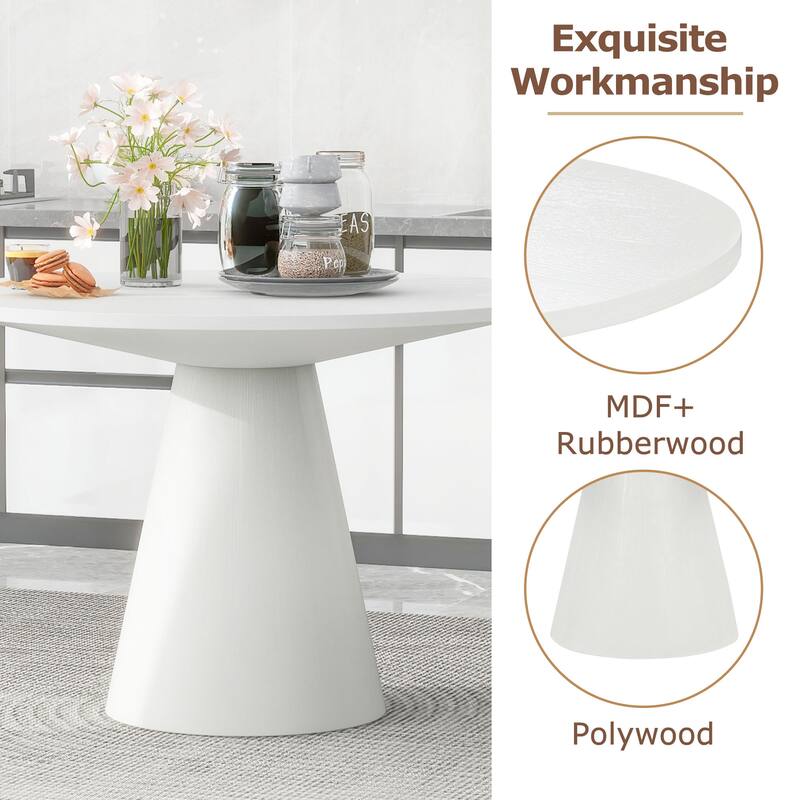 Retro Round Dining Table