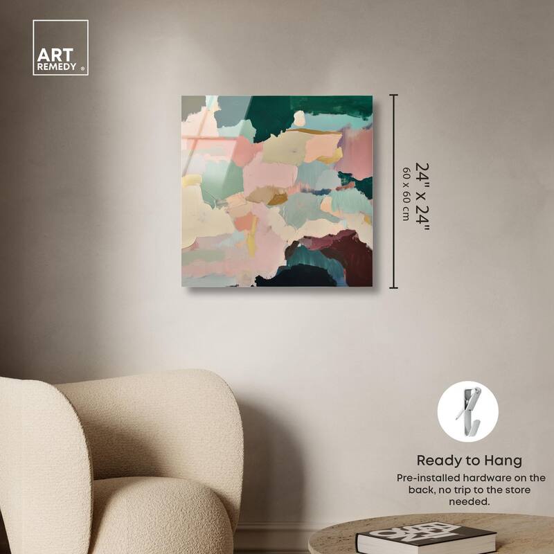 Brushed Beauty II Acrylic by Art Remedy, Ready to Hang
