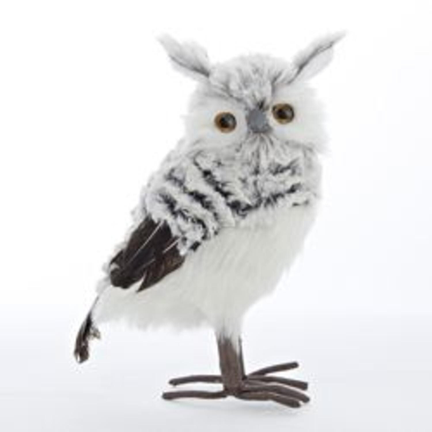 Shop Set Of 4 Snowy Owl Christmas Ornament Or Table Top Decor 10