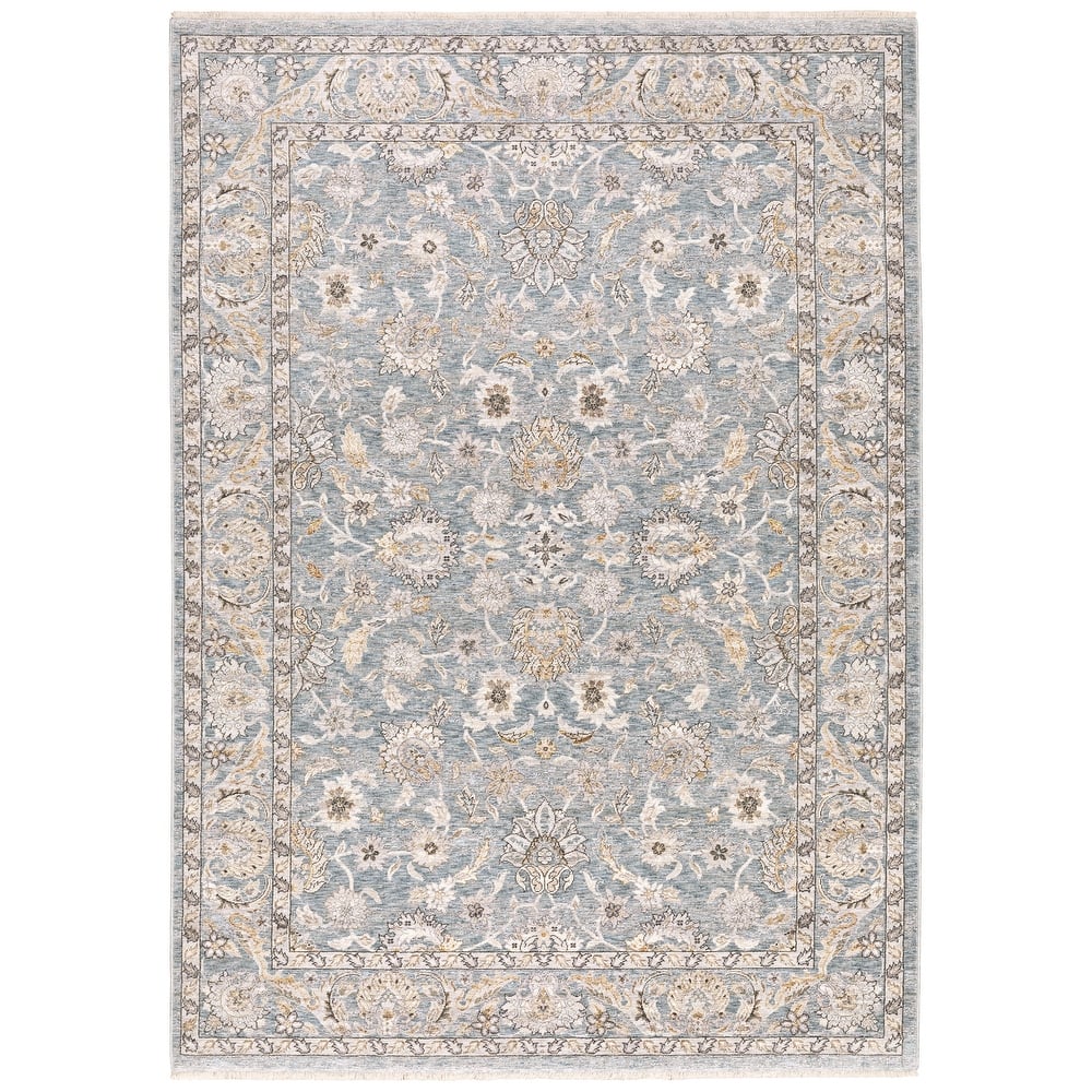 Style Haven Marley Distressed Vintage Fringed Area Rug
