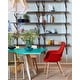 preview thumbnail 8 of 71, Organic Upholstered Fabric Modern Armchair with Natural Wooden Legs for Dining Room Office or Accent Lounge Side Chair