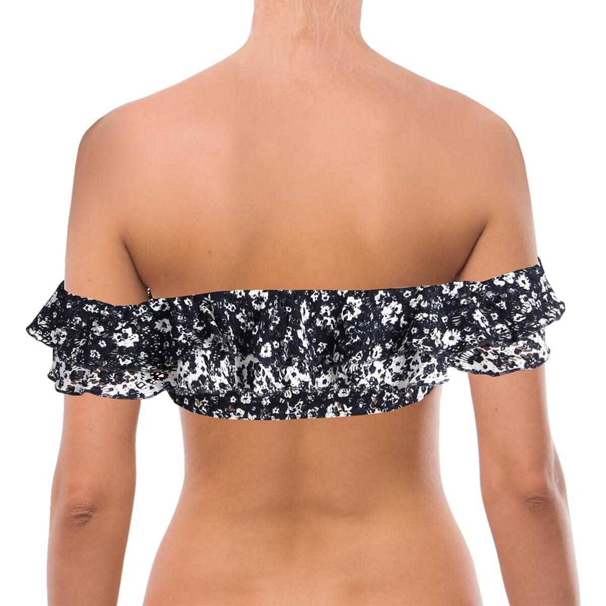 ralph lauren off the shoulder swimsuit