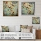preview thumbnail 4 of 4, Designart "Vintage Painting Of Dragonfly Flying" Animals Dragonfly Framed Canvas Prints
