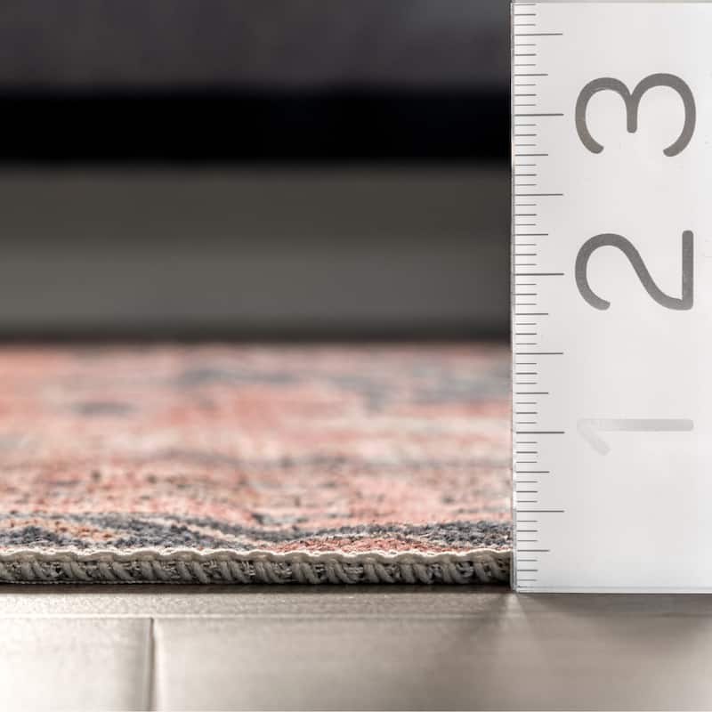 Nuloom Astra SplashGuard Traditional Machine Washable Area Rug