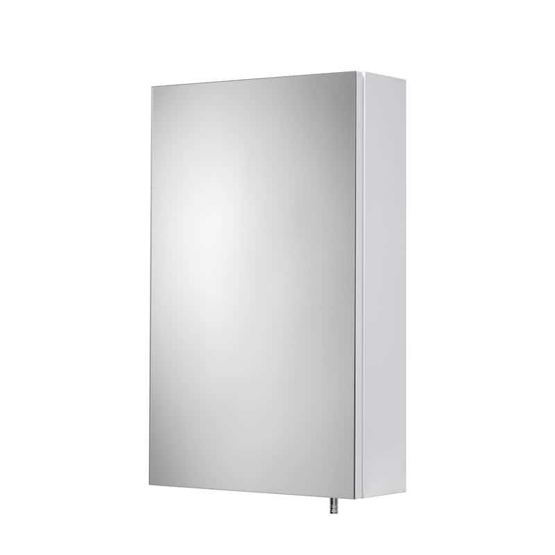 Croydex Dawley Medicine Cabinet, Ideal Bathroom Storage, High Quality White Steel Construction -