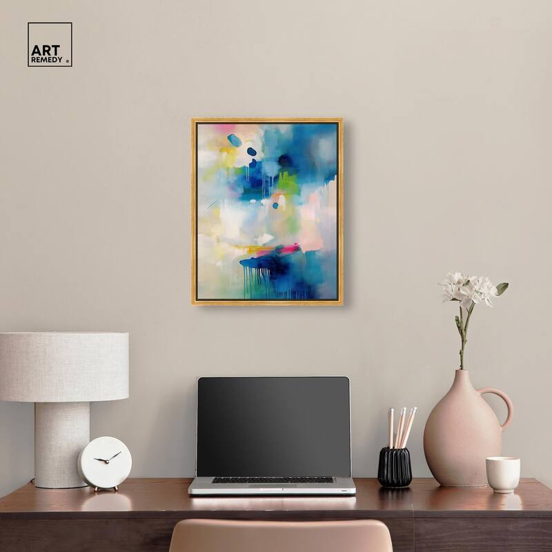 Prismatic Weeps Color I Canvas by Art Remedy