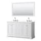 Option White, Chrome Trim, Giotto Quartz Top