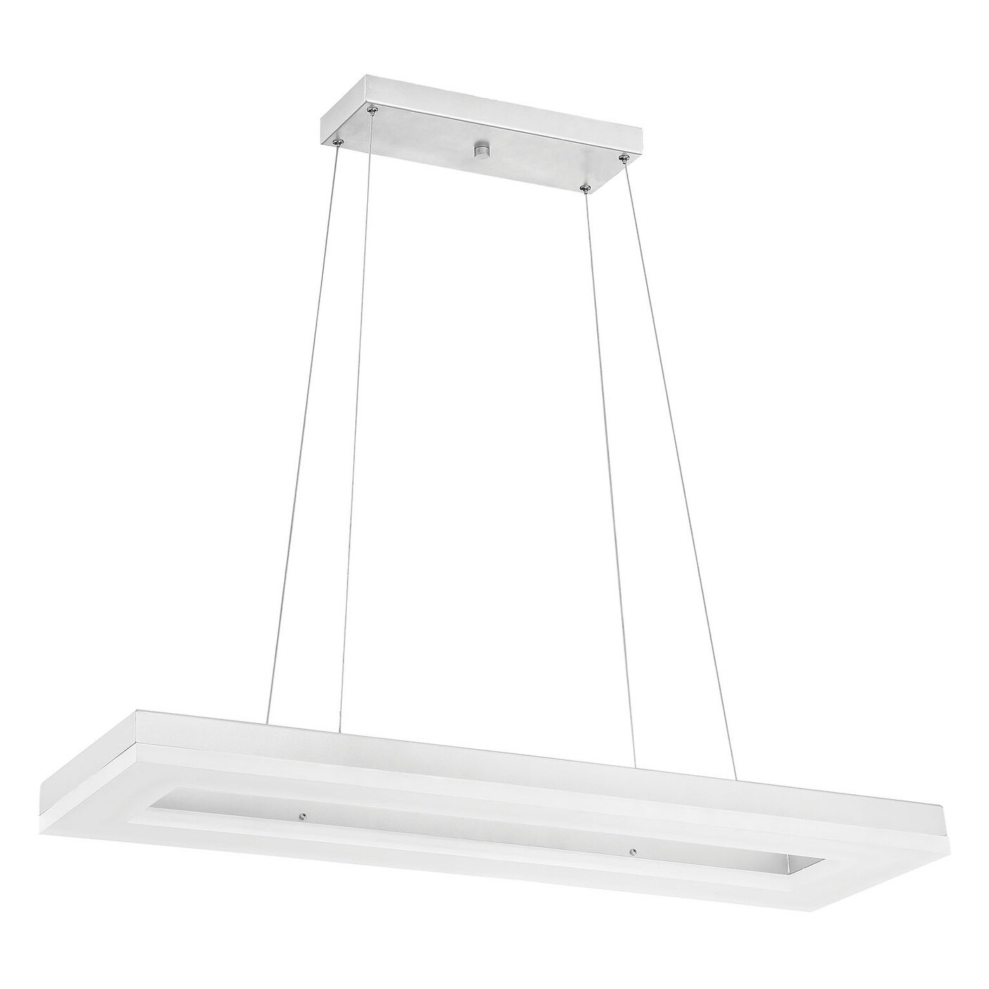Park Harbor PHHL6411LED  34" Wide Integrated LED Linear Chandelier - Chandeliers For Bedrooms by Overstock.com