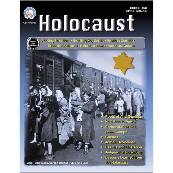 Holocaust Workbook, Grades 6-12. Opens flyout.