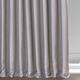 Exclusive Fabrics Faux Linen Extra Wide Room Darkening Curtain Panel