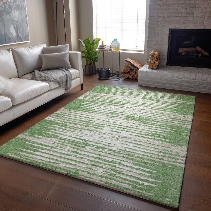 Premium Washable Super Soft Modern Scratches Mayfield Rug