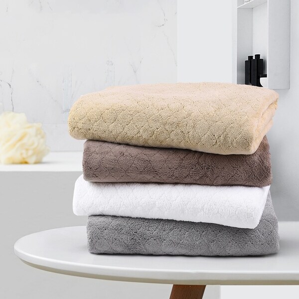 Coral Fleece Bath Towel Absorbent Coral Velvet Solid Color Bath Towels Bed Bath Beyond 32406103