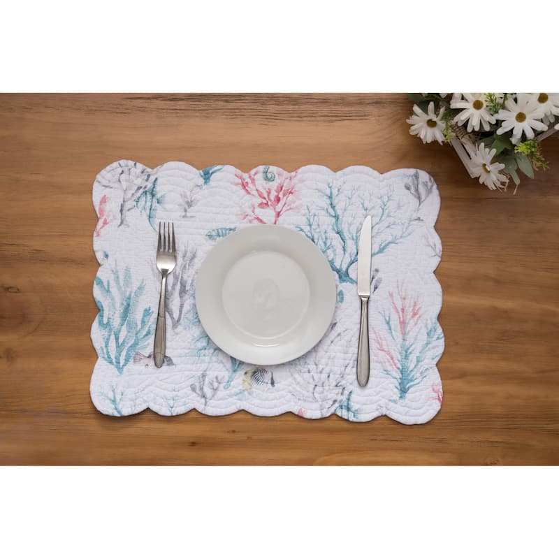 St.Vincent Placemats Set of 6, 13" x 19"