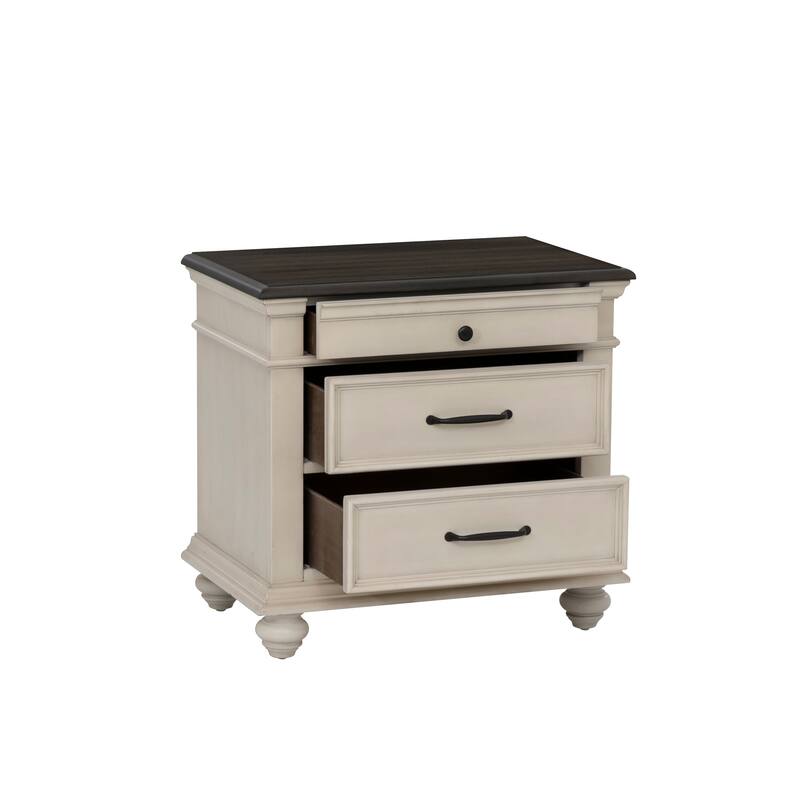 Ellington Nightstand White