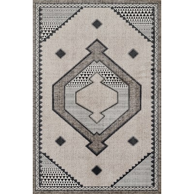 Momeni Noho Polyester Medallion Area Rug