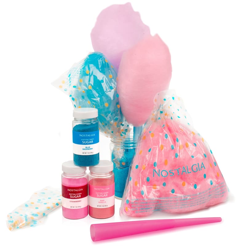 Nostalgia FSCC8 Cotton Candy Party Kit