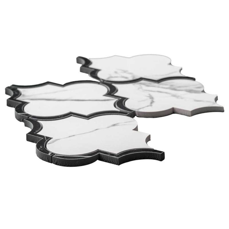 The Tile Life Stately Lantern 9x14 Porcelain Floor, Wall & Backsplash Tile