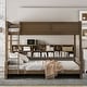 preview thumbnail 26 of 30, Multi-functional Solid Wood Bunk Bed by Harper & Bright Designs