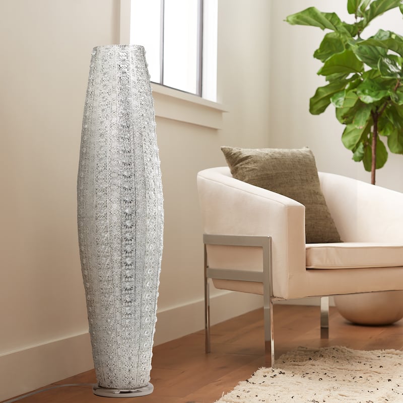 Silver Orchid Brielle 43.5-inch 2-light Floor Lamp