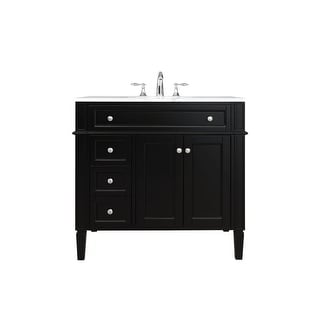 Elegant Lighting VF12536 Park Avenue 36" Free Standing Single Basin