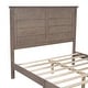 preview thumbnail 16 of 30, Farmhouse Wooden Platform Bed with Panel Headboard for Teen Room