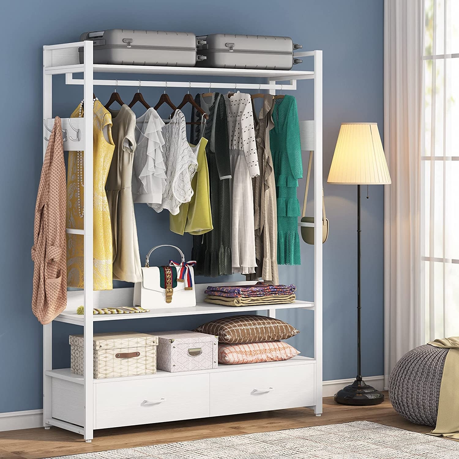 Large free clearance standing closet