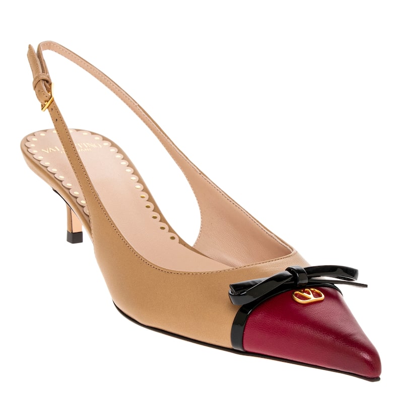 Valentino Bepointy Slingback Pumps - 40 EU