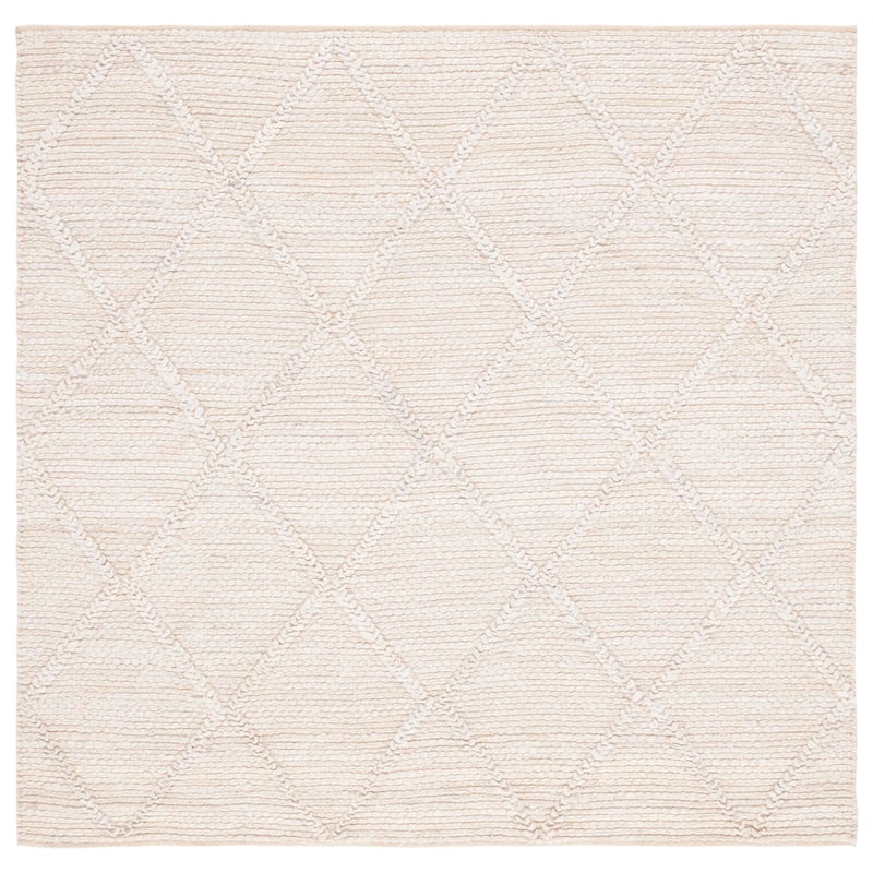 SAFAVIEH Handmade Natural Fiber Adalyn Jute Rug - 6' Square - Natural