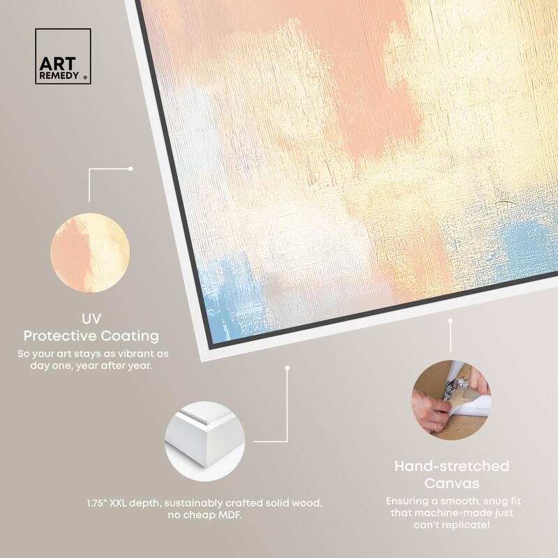 Painted Serenity I Canvas Set of 2 by Art Remedy