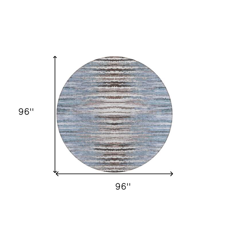 Altor Stripe Low Maintenance Refined Traditional Outdoor Rug