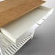 2-shelf Natural Solid Wood Top Kitchen Island