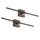 preview thumbnail 82 of 105, Conley 28" Dimmable Integrated LED Metal Wall Sconce, by JONATHAN Y Black - Set of 2
