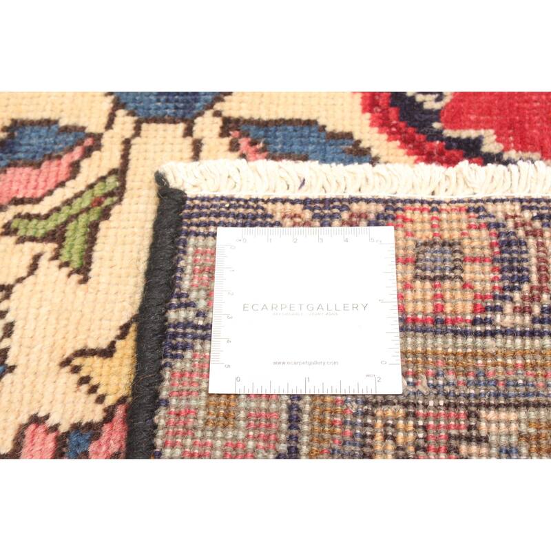 ECARPETGALLERY Hand-knotted Andelz Red Wool Rug - 3'0 x 4'5