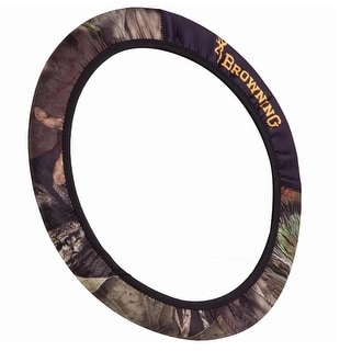 Browning Auto Steering Wheel Cover Neoprene Mossy Oak Break-Up Country Camo