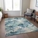 preview thumbnail 19 of 50, Machine Washable Indoor/ Outdoor Coastal Palm Chantille Rug