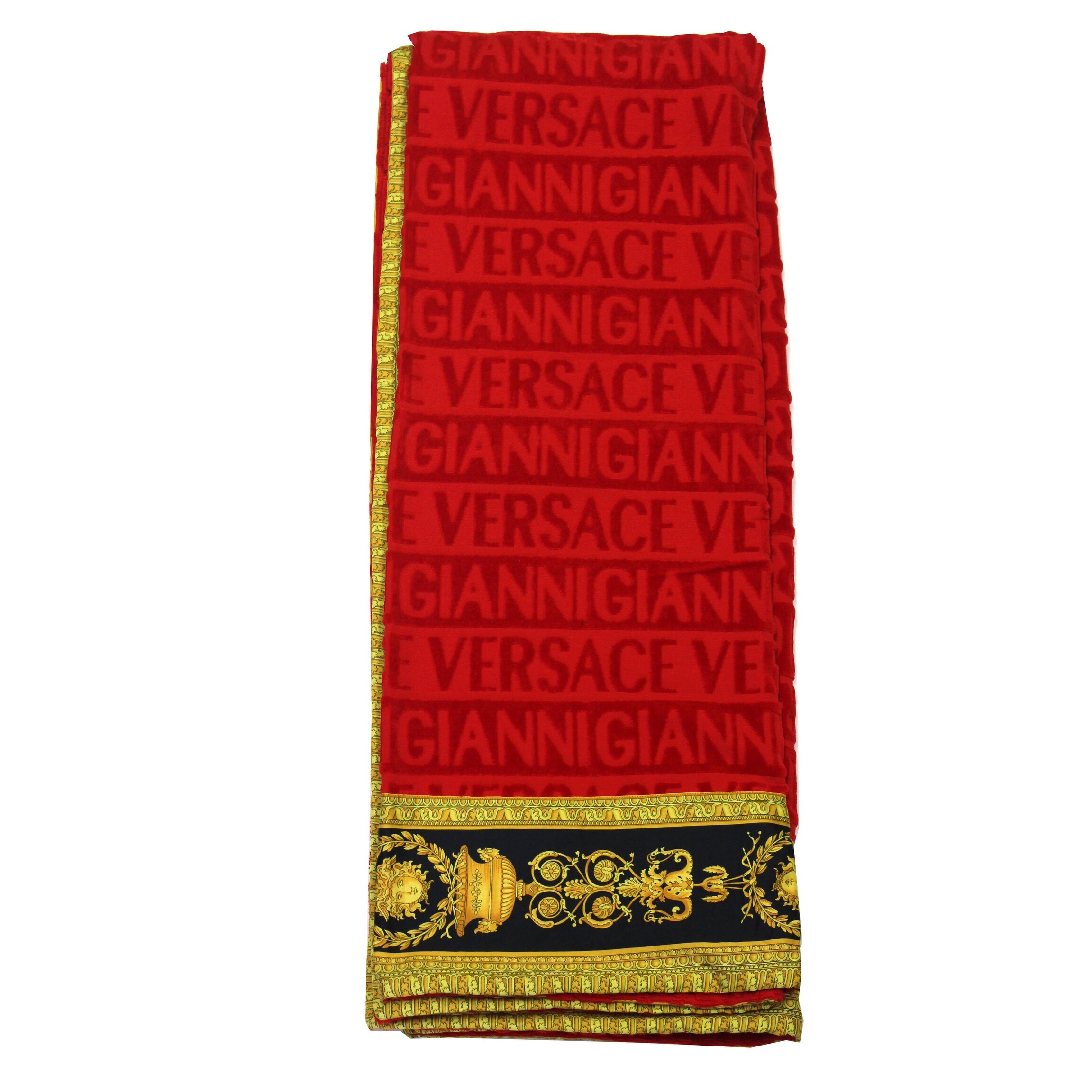 Versace best sale towel red