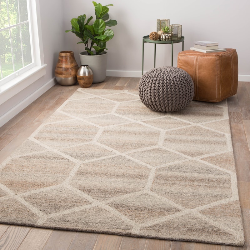 Tulsa Handmade Geometric Area Rug