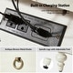 preview thumbnail 24 of 27, HULALA HOME Alois Traditional 3-Drawer End Table with Built-in Charging Station and Solid Wood Spindle Legs Set of 2