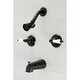 preview thumbnail 11 of 17, Kingston Brass Magellan Tub and Shower Trim with Single Function