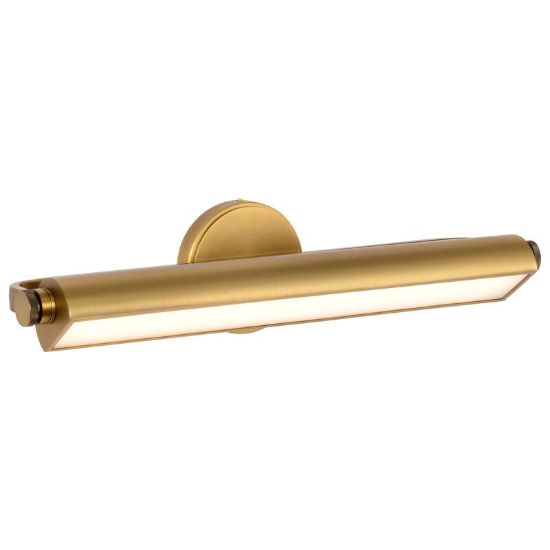 Auden 24 Inch LED Vanity 3 CCT Selectable Vintage Brass Finish Acrylic Lens - Vintage Brass