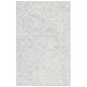 preview thumbnail 53 of 120, SAFAVIEH Handmade Abstract Birdie Modern Wool Rug 6' Square - Grey/Ivory - Square