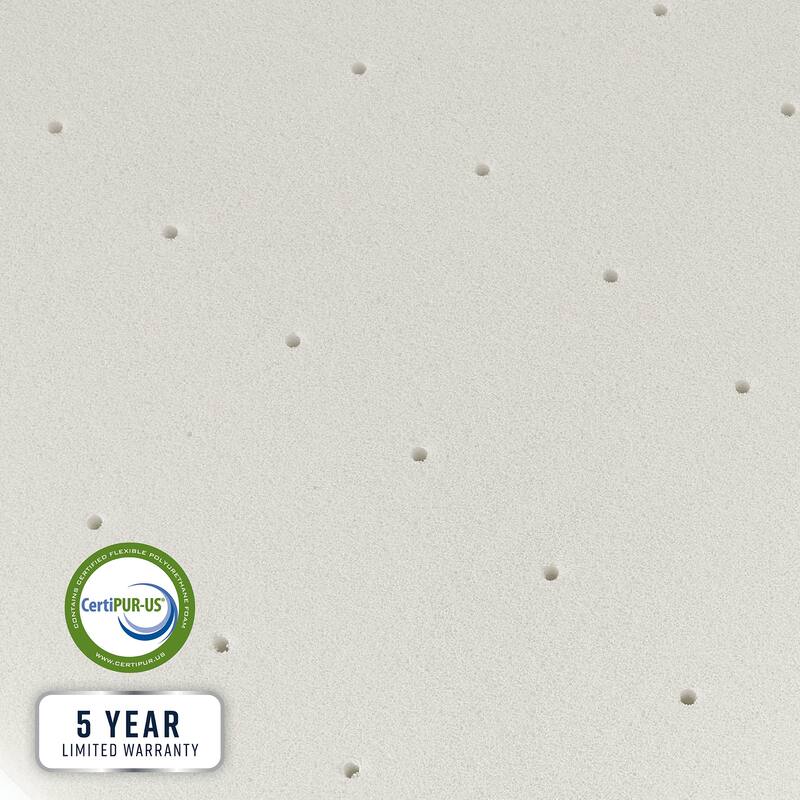 Bodipedic AdaptiFoam Responsive Memory Foam Mattress Topper