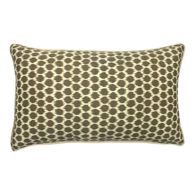 Jiti Outdoor Waterproof Sunbrella Abstract Polka Dot Splotch Patterned Rectangle Lumbar Pillows Cushions for Pool Patio Chair