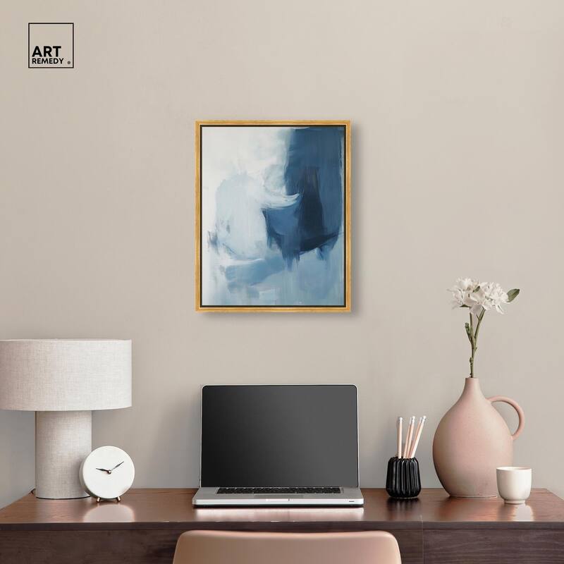 Glacial Reflections II Canvas by Art Remedy