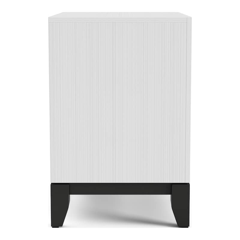 Furniture of America Lante Modern 2-Drawer Nightstand