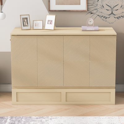 Full Size Murphy Bed with drawer and a set of Sockets & USB Ports
