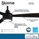 preview thumbnail 12 of 20, Minka Aire Skinnie 3 Blade 56 Inch Ceiling Fan With LED Light